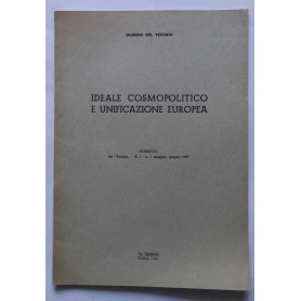 Ideale Cosmopolitico e unificazione Europea. (Estratto)