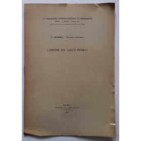 L'origine del Golfo Persico. (Estratto)