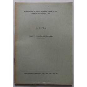 Studi di genetica frumentaria. (Estratto)