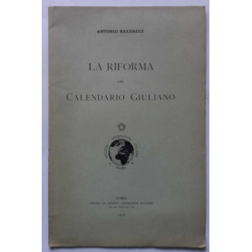 La riforma del calendario Giuliano. (Estratto)
