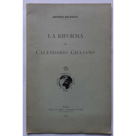 La riforma del calendario Giuliano. (Estratto)