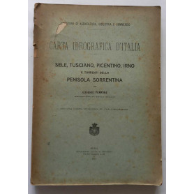 Carta Idrografica d'Italia: Sele  Tusciano  Picentino  Irno e torr. Pen. Sorr.