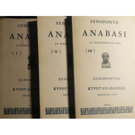 Anabasi vol. I  II  III