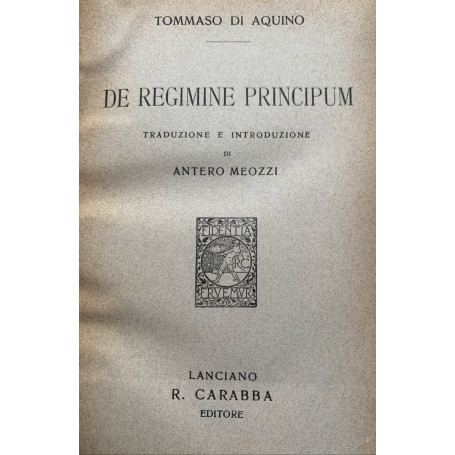 De regimine principum