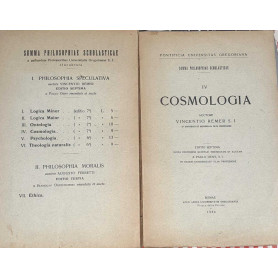 Cosmologia. Volume IV
