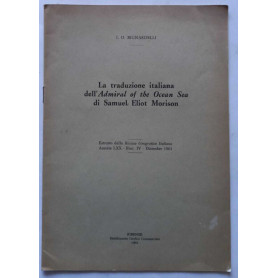 La traduzione italiana  dell'Admiral of the Ocean Sea di S. Eliot Morison (Estratto)