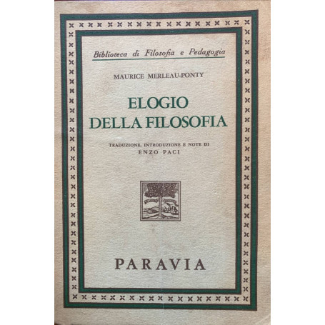 Elogio della filosofia