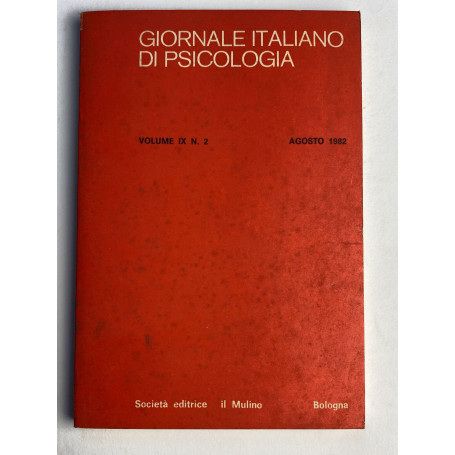 Giornale italiano di psicologia Vol. 4