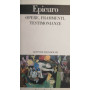 Opere  frammenti  testimonianze