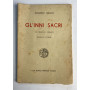 Gl'inni sacri. Con prefazione e commento di Virgilio Titone