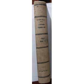 Annali dei lavori pubblici. Anno 1937  Volume primo.