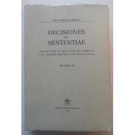 Decisiones Seu Sententiae anno 1998.
