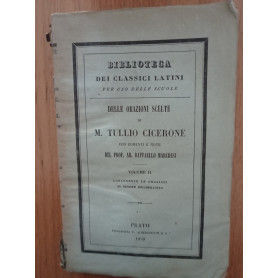 Delle orazioni scelte Vol. II