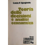 Teoria delle decisioni e analisi economica