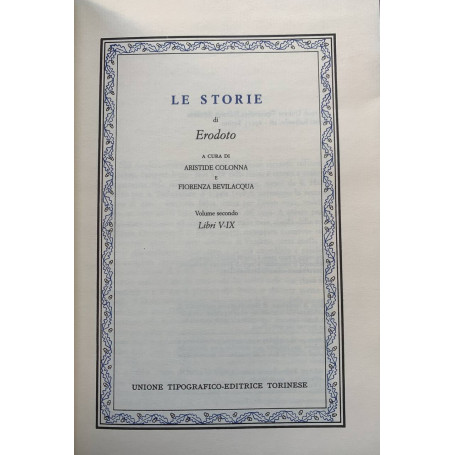 Le storie. Volume secondo: libri V-IX