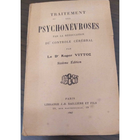 Traitement des psychonevroses