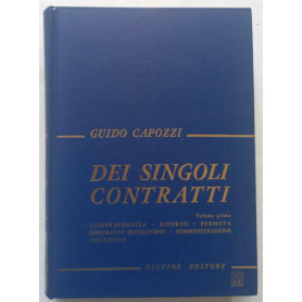 Dei singoli contratti. (Vol. 1)