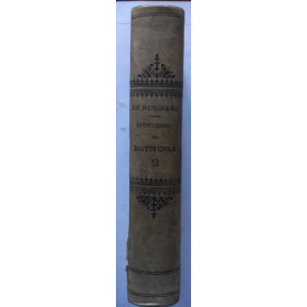 Istituzioni di Diritto Civile. Volume II.