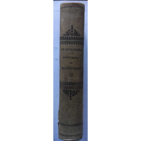 Istituzioni di Diritto Civile. Volume II.