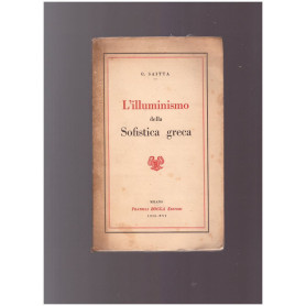 L'ILLUMINISMO della Sofistica greca