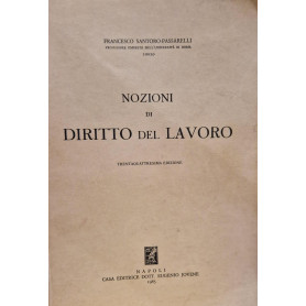 Nozioni di diritto del lavoro