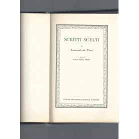 SCRITTI SCELTI