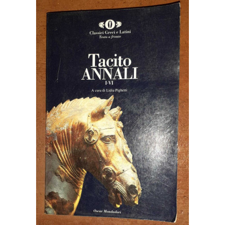Tacito. Annali libri I-VI Volume primo