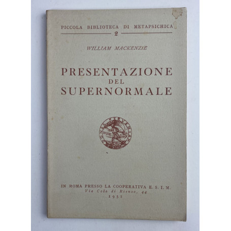 Presentazione del Supernormale