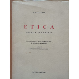 ETICA opere e frammenti