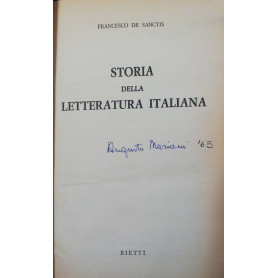 Storia della letteratura italiana