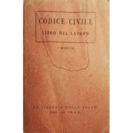 Codice civile libro del lavoro