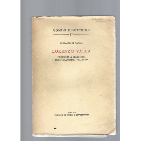 LORENZO VALLA
