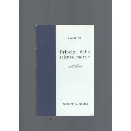 PRINCIPI DELLA SCIENZA MORALE