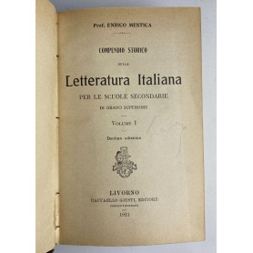 Compendio storico della letteratura italiana (2 volumi)