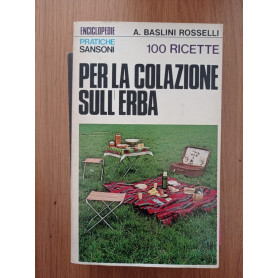 Per la colazione sull'erba