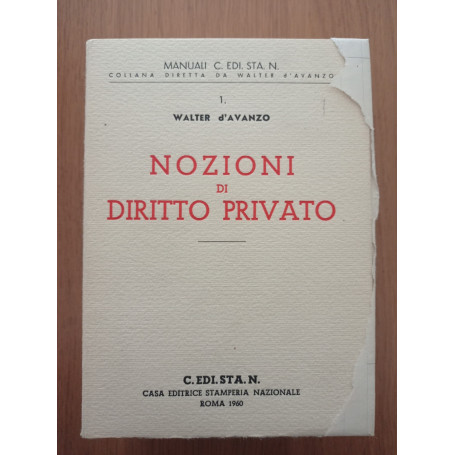 Nozioni di diritto privato