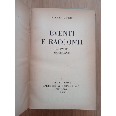 Eventi e racconti