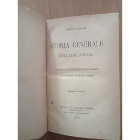 Storia generale dell'educazione