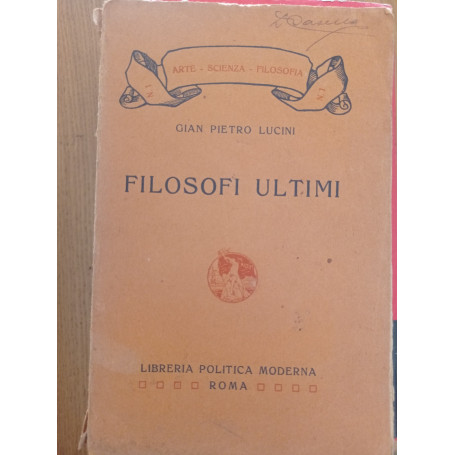 Filosofi ultimi
