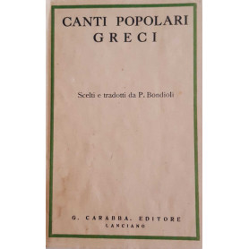 Canti popolari greci