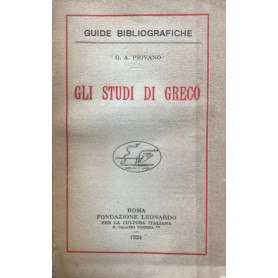 Gli studi di Greco