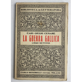 Biblioteca di letteratura: La guerra gallica. Libro settimo