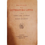 Manuale della letteratura latina
