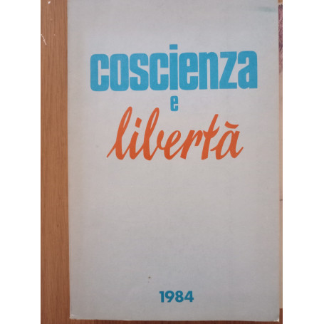 Coscienza e libertà