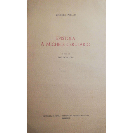 Epistola a Michele Cerulario