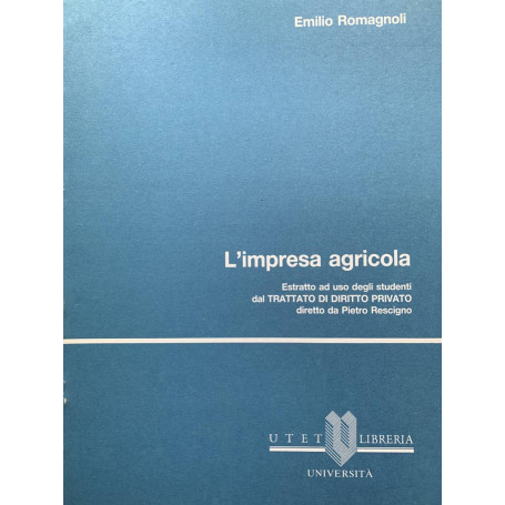 L'impresa agricola