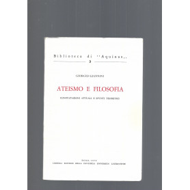 ATEISMO E FILOSOFIA