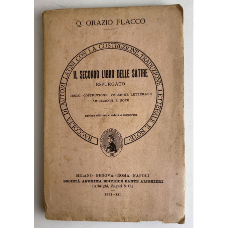 Il secondo libro delle Satire. Espurgato