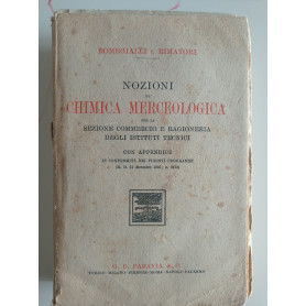 Nozioni di chimica merceologica