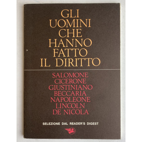 Gli uomini che hanno fatto il diritto